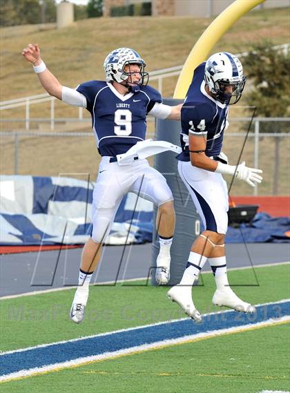Thumbnail 2 in Central Catholic @ Liberty Christian (TAPPS D1 Playoff) photogallery.
