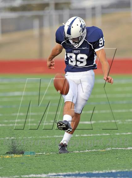 Thumbnail 3 in Central Catholic @ Liberty Christian (TAPPS D1 Playoff) photogallery.