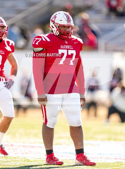 Thumbnail 2 in Clinton vs Barnwell (SCHSL 2A Final) photogallery.