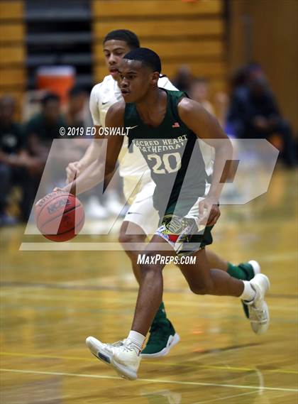 Thumbnail 1 in Rodriguez vs Sacred Heart Cathedral (Damian Lillard Classic) photogallery.