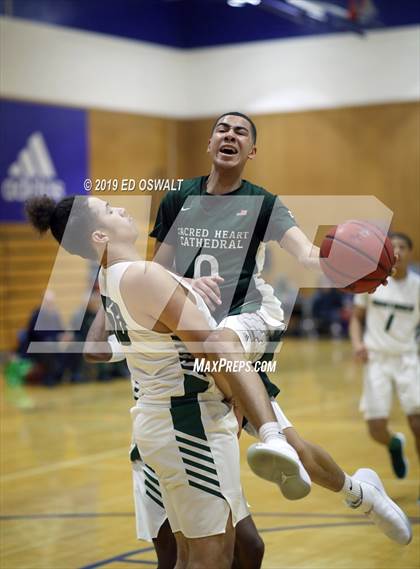 Thumbnail 3 in Rodriguez vs Sacred Heart Cathedral (Damian Lillard Classic) photogallery.
