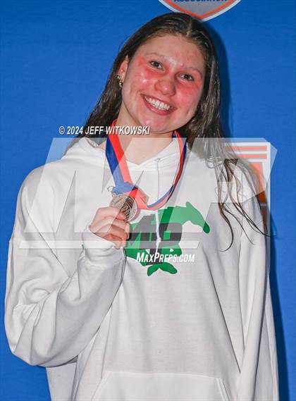 Thumbnail 1 in NCHSAA 4A State Swimming Championship Awards photogallery.