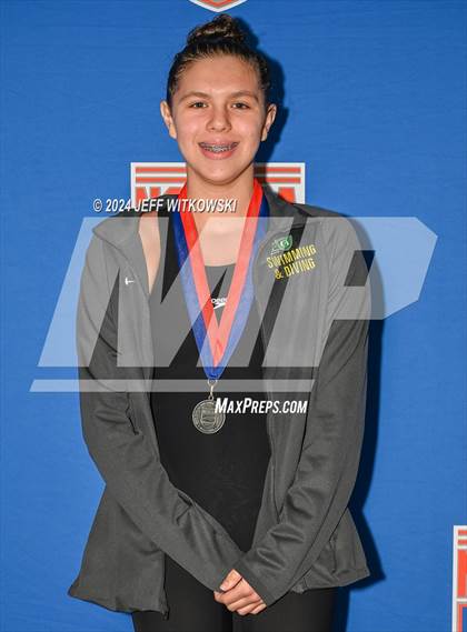 Thumbnail 2 in NCHSAA 4A State Swimming Championship Awards photogallery.