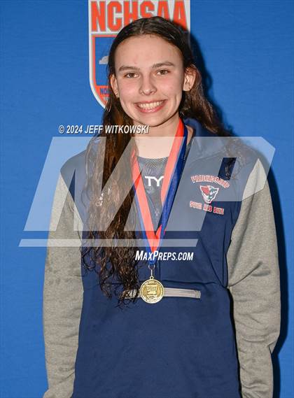 Thumbnail 3 in NCHSAA 4A State Swimming Championship Awards photogallery.