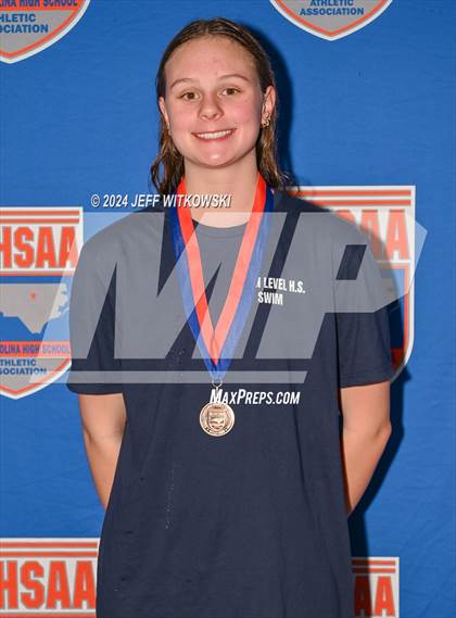 Thumbnail 1 in NCHSAA 4A State Swimming Championship Awards photogallery.