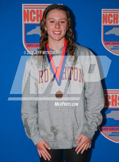 Thumbnail 2 in NCHSAA 4A State Swimming Championship Awards photogallery.