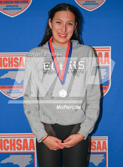 Thumbnail 1 in NCHSAA 4A State Swimming Championship Awards photogallery.