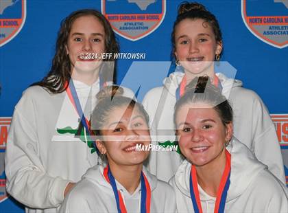 Thumbnail 3 in NCHSAA 4A State Swimming Championship Awards photogallery.