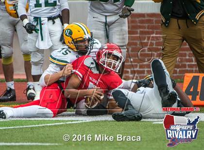 Thumbnail 2 in New London @ Norwich Free Academy (2015 MaxPreps Rivalry Series) photogallery.