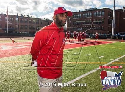 Thumbnail 1 in New London @ Norwich Free Academy (2015 MaxPreps Rivalry Series) photogallery.