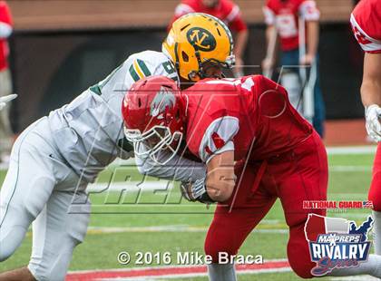 Thumbnail 2 in New London @ Norwich Free Academy (2015 MaxPreps Rivalry Series) photogallery.