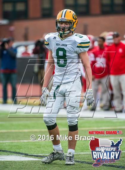 Thumbnail 3 in New London @ Norwich Free Academy (2015 MaxPreps Rivalry Series) photogallery.