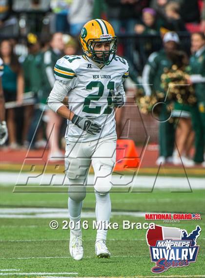 Thumbnail 1 in New London @ Norwich Free Academy (2015 MaxPreps Rivalry Series) photogallery.