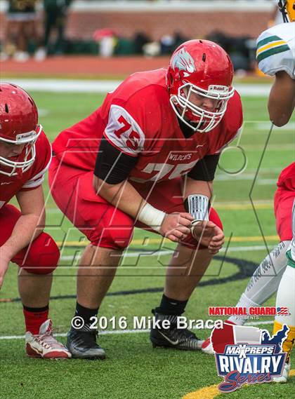 Thumbnail 2 in New London @ Norwich Free Academy (2015 MaxPreps Rivalry Series) photogallery.