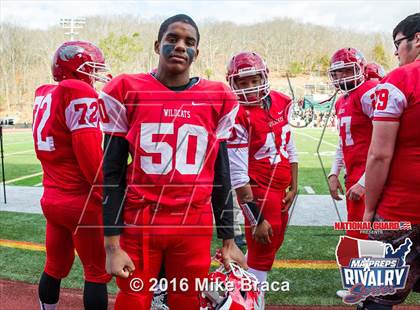 Thumbnail 3 in New London @ Norwich Free Academy (2015 MaxPreps Rivalry Series) photogallery.