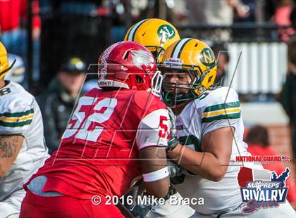 Thumbnail 2 in New London @ Norwich Free Academy (2015 MaxPreps Rivalry Series) photogallery.