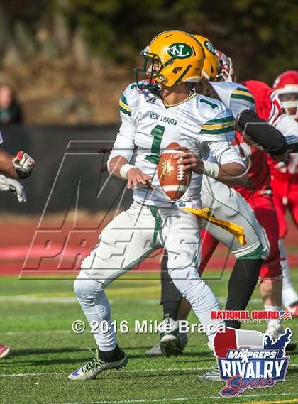 Thumbnail 1 in New London @ Norwich Free Academy (2015 MaxPreps Rivalry Series) photogallery.