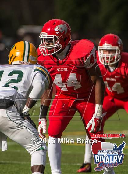 Thumbnail 3 in New London @ Norwich Free Academy (2015 MaxPreps Rivalry Series) photogallery.