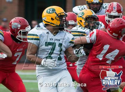 Thumbnail 1 in New London @ Norwich Free Academy (2015 MaxPreps Rivalry Series) photogallery.