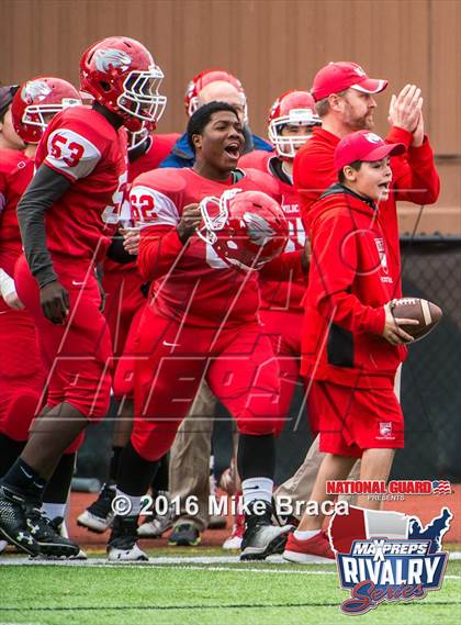 Thumbnail 3 in New London @ Norwich Free Academy (2015 MaxPreps Rivalry Series) photogallery.