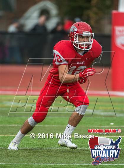 Thumbnail 1 in New London @ Norwich Free Academy (2015 MaxPreps Rivalry Series) photogallery.