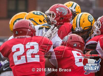 Thumbnail 1 in New London @ Norwich Free Academy (2015 MaxPreps Rivalry Series) photogallery.