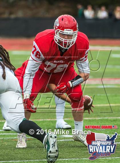 Thumbnail 1 in New London @ Norwich Free Academy (2015 MaxPreps Rivalry Series) photogallery.