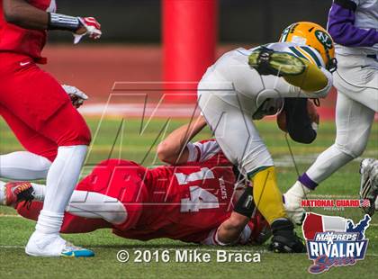Thumbnail 1 in New London @ Norwich Free Academy (2015 MaxPreps Rivalry Series) photogallery.
