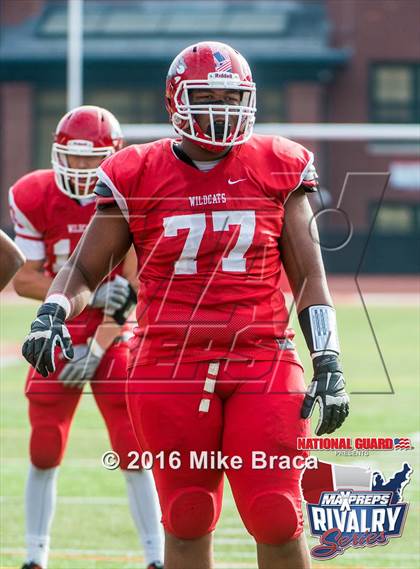 Thumbnail 2 in New London @ Norwich Free Academy (2015 MaxPreps Rivalry Series) photogallery.
