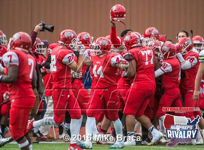 Thumbnail 1 in New London @ Norwich Free Academy (2015 MaxPreps Rivalry Series) photogallery.