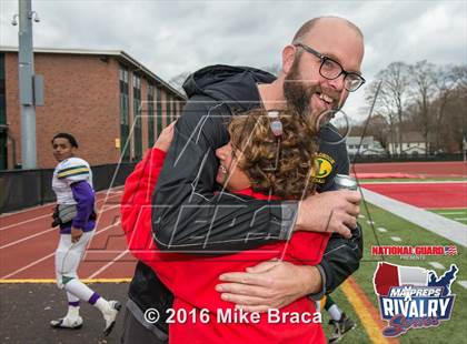 Thumbnail 2 in New London @ Norwich Free Academy (2015 MaxPreps Rivalry Series) photogallery.