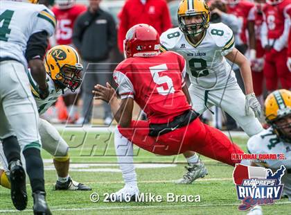 Thumbnail 2 in New London @ Norwich Free Academy (2015 MaxPreps Rivalry Series) photogallery.