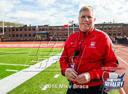 Thumbnail 3 in New London @ Norwich Free Academy (2015 MaxPreps Rivalry Series) photogallery.