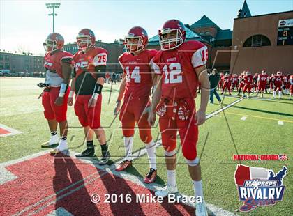 Thumbnail 2 in New London @ Norwich Free Academy (2015 MaxPreps Rivalry Series) photogallery.