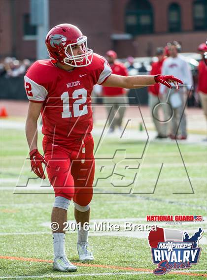 Thumbnail 3 in New London @ Norwich Free Academy (2015 MaxPreps Rivalry Series) photogallery.