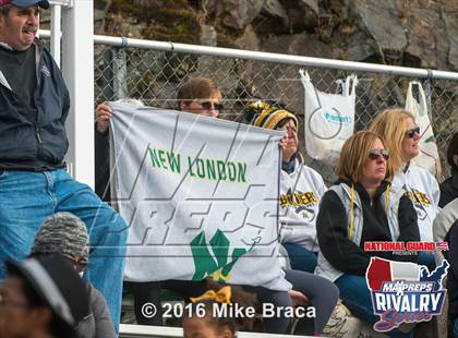 Thumbnail 1 in New London @ Norwich Free Academy (2015 MaxPreps Rivalry Series) photogallery.