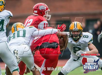 Thumbnail 1 in New London @ Norwich Free Academy (2015 MaxPreps Rivalry Series) photogallery.