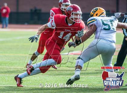 Thumbnail 3 in New London @ Norwich Free Academy (2015 MaxPreps Rivalry Series) photogallery.