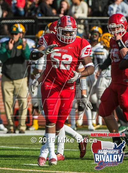 Thumbnail 3 in New London @ Norwich Free Academy (2015 MaxPreps Rivalry Series) photogallery.