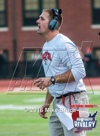 Thumbnail 1 in New London @ Norwich Free Academy (2015 MaxPreps Rivalry Series) photogallery.