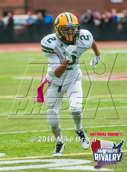 Thumbnail 1 in New London @ Norwich Free Academy (2015 MaxPreps Rivalry Series) photogallery.