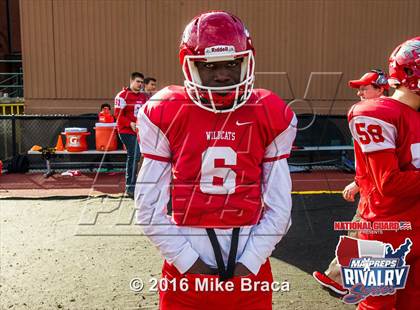 Thumbnail 2 in New London @ Norwich Free Academy (2015 MaxPreps Rivalry Series) photogallery.