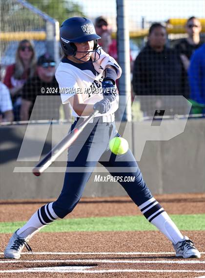 Thumbnail 1 in Forney vs. Walnut Grove (UIL 5A Softball Regional Semi-Final) photogallery.