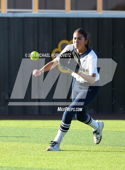 Thumbnail 3 in Forney vs. Walnut Grove (UIL 5A Softball Regional Semi-Final) photogallery.