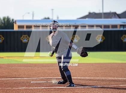 Thumbnail 3 in Forney vs. Walnut Grove (UIL 5A Softball Regional Semi-Final) photogallery.