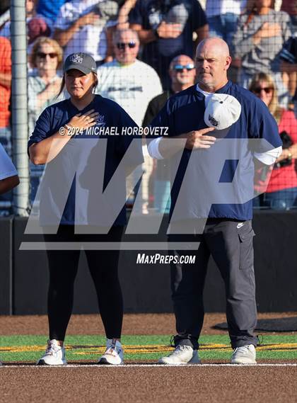 Thumbnail 2 in Forney vs. Walnut Grove (UIL 5A Softball Regional Semi-Final) photogallery.