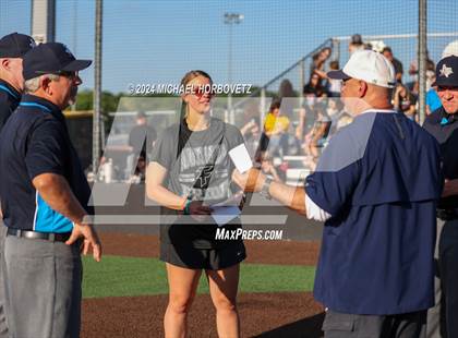 Thumbnail 1 in Forney vs. Walnut Grove (UIL 5A Softball Regional Semi-Final) photogallery.