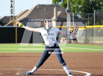Thumbnail 3 in Forney vs. Walnut Grove (UIL 5A Softball Regional Semi-Final) photogallery.