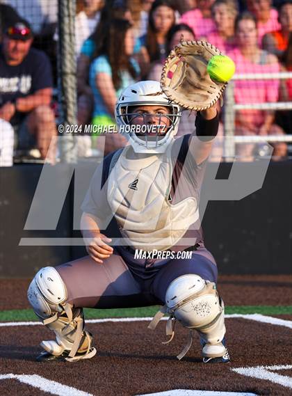 Thumbnail 2 in Forney vs. Walnut Grove (UIL 5A Softball Regional Semi-Final) photogallery.