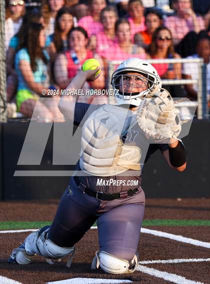 Thumbnail 1 in Forney vs. Walnut Grove (UIL 5A Softball Regional Semi-Final) photogallery.